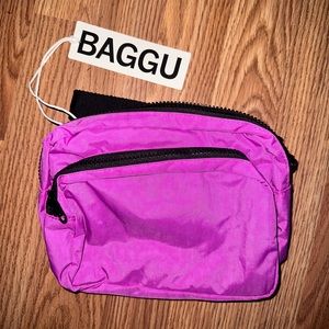 baggu extra pink fanny pack NWT